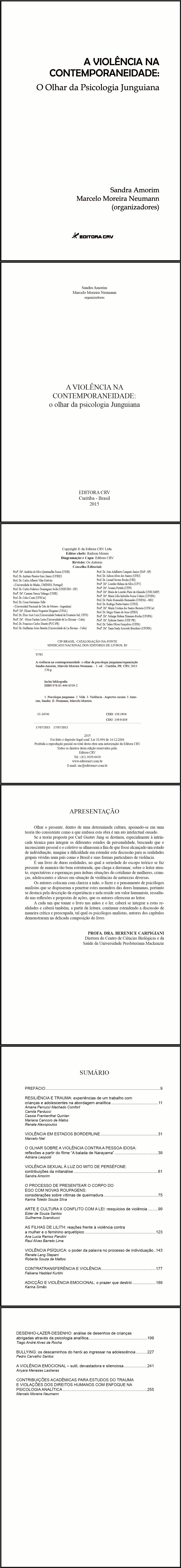 A VIOLÊNCIA NA CONTEMPORANEIDADE:<br>o olhar da psicologia Junguiana